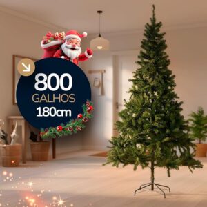 Árvore De Natal Pinheiro 1,80cm